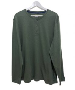Club Room | חולצת הנלי ירוקה קלאב רום