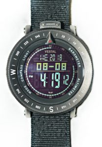 Vestal | שעון ספורט נירוסטה שחור ווסטל