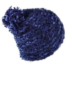 Charter Club | כובע פונפון כחול צ׳רטר קלאב