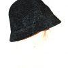 AUGUST HAT | כובע שניל פפיון שחור אוגוסט הט