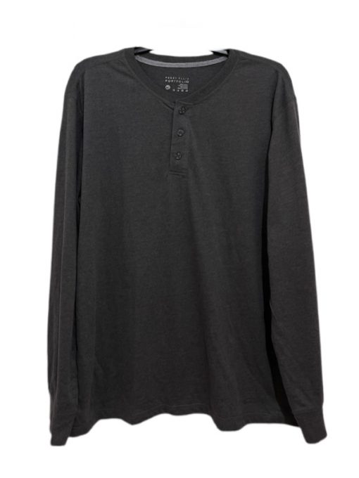 Perry Ellis | סווטשירט אפור אופנתי פרי אליס
