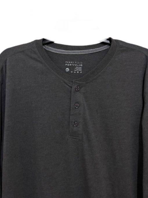 Perry Ellis | סווטשירט אפור אופנתי פרי אליס