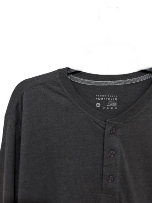 Perry Ellis | סווטשירט אפור אופנתי פרי אליס