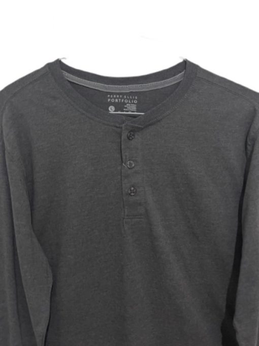 Perry Ellis | סווטשירט אפור אופנתי פרי אליס