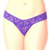 Hanky Panky | תחתון טונג סגול תחרה הנקי פנקי